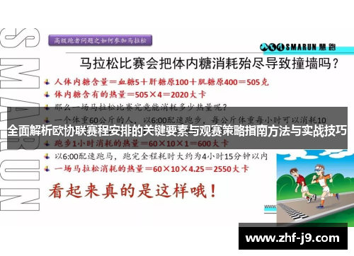 全面解析欧协联赛程安排的关键要素与观赛策略指南方法与实战技巧